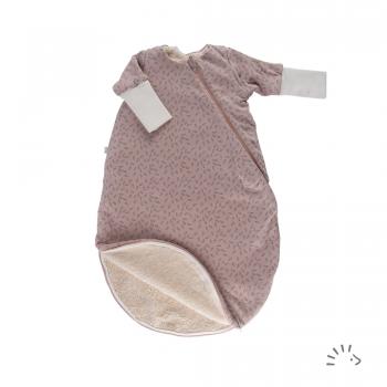 iobio Schlafsack mit abnehmbaren Ärmeln. Innen weiches Baumwollteddyplüsch.